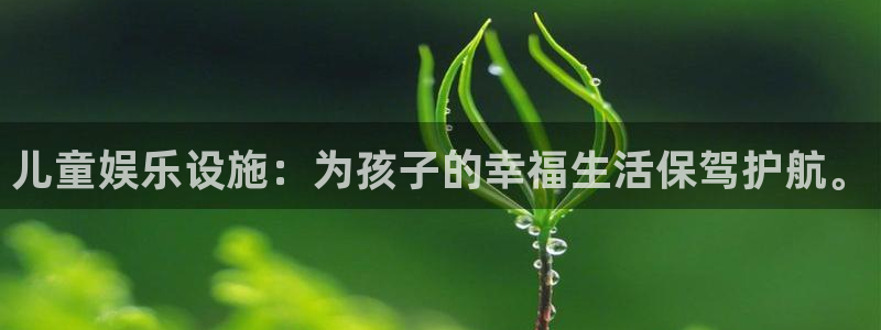 PG电子2平台登录：儿童娱乐设施：为孩子的幸福生活保驾护航。