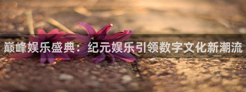 PG电子平台：巅峰娱乐盛典：纪元娱乐引领数字文化新潮流