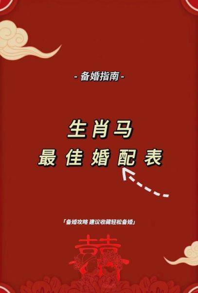 生肖马最佳属相婚配男人（生肖马男最佳婚配属相是谁）