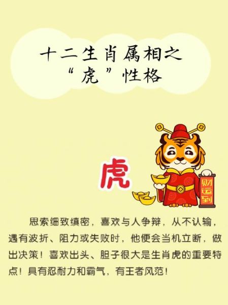 生肖虎12生肖属相大全（生肖虎最准性格解析与开运指南）