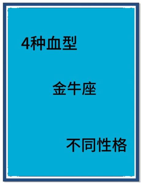 生肖属相血型个性（生肖属相血型个性全解析）