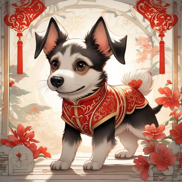 画啥生肖属相狗最好（属狗吉祥物画什么最旺）