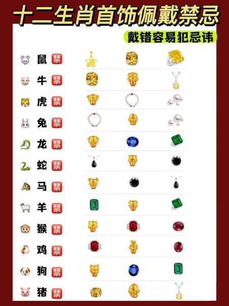 耳环十二生肖属相（十二生肖耳环佩戴讲究与最旺属相）