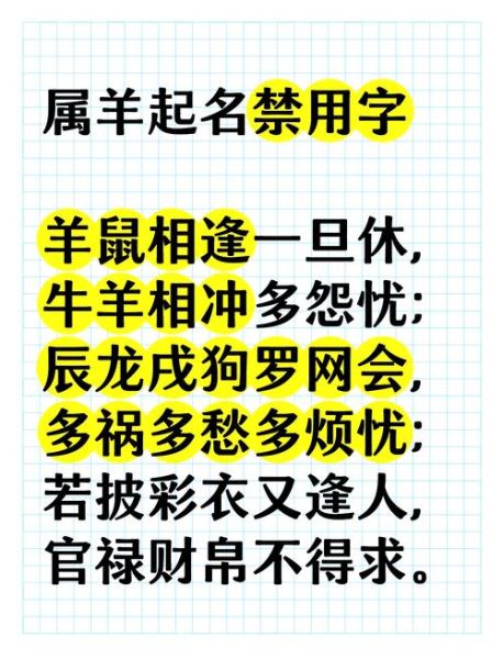 生肖羊忌什么属相（生肖羊忌与什么属相不合？）