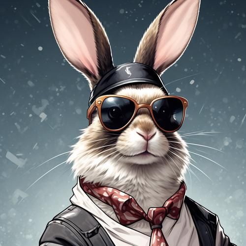 生肖属相兔头像男（属兔的男生头像应该选什么图案）