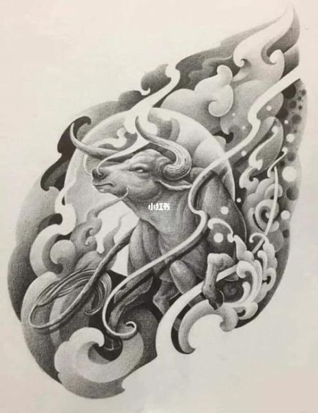 属相牛生肖纹身图片大全（生肖牛纹身图案大全 🐂）