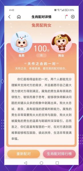 生肖狗属相婚配表（属狗最佳婚配属相大揭秘💑）