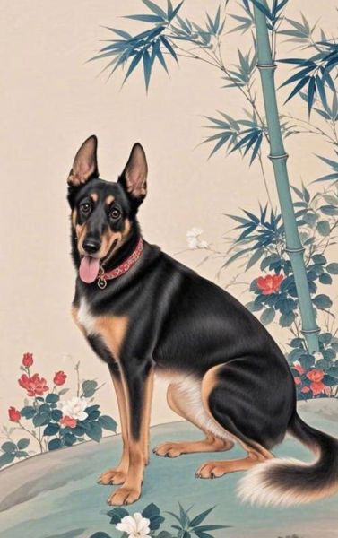 生肖狗属相招财图片（生肖狗属相招财壁纸手机高清）