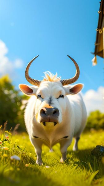 生肖写真属相牛（生肖牛写真图高清壁纸合集）