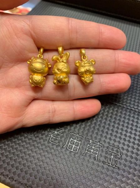 生肖属相金子图片高清（生肖属相足金吊坠高清图鉴🧧）