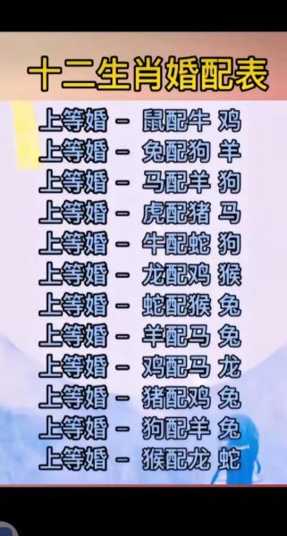 属相表生肖（2024最新生肖对照表速查）