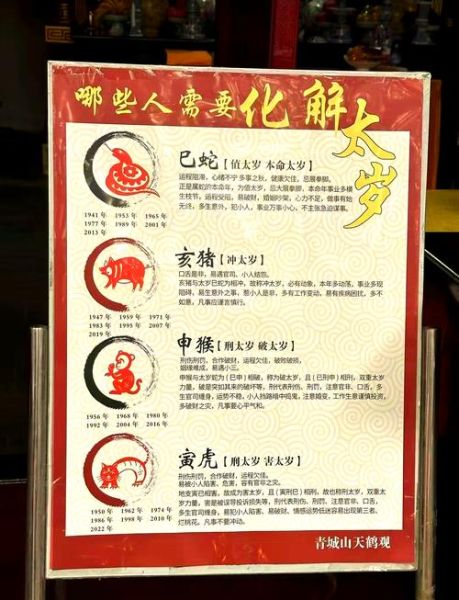 破太岁几个生肖属相（2024破太岁生肖有哪些？新手速查）