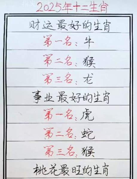 2025属什么生肖属相（2025属什么生肖属相最准一览表）