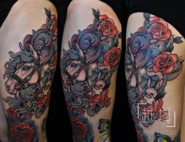 生肖属相纹身腿部（生肖属相纹在腿部到底好不好）