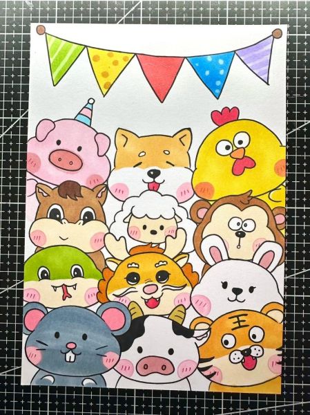 生肖属相漫画（生肖属相漫画怎么画简单又萌版教程）