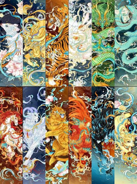 属相十二生肖装扮图片（十二生肖主题穿搭图鉴）