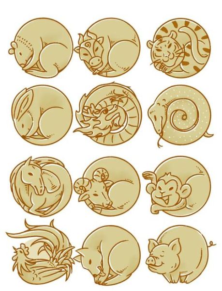 生肖属相图形设计文献（生肖图形设计怎么入门）