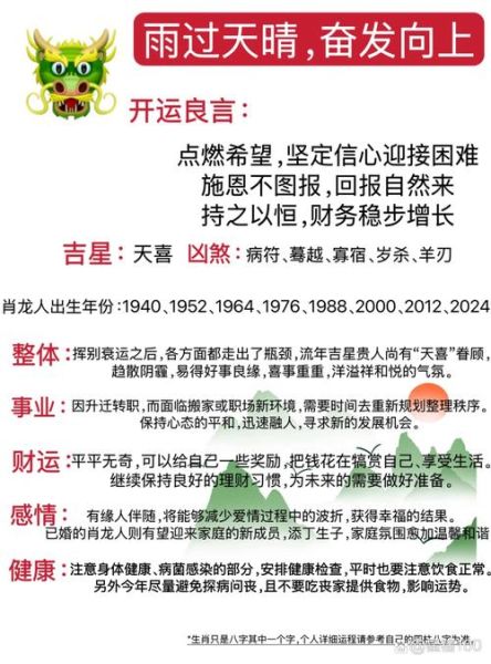 生肖属相解读（生肖属相解读2025运势完整版🐉）