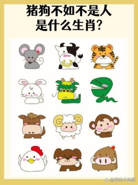 什么属相是人类生肖（十二生肖分别是哪些动物）