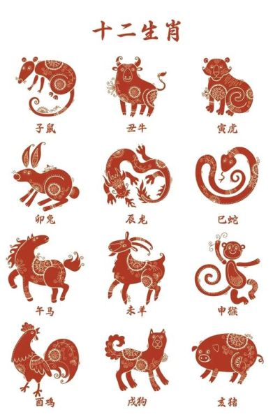 12属相都是哪些生肖