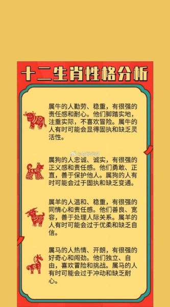 描述自己的生肖属相（属鼠的人是什么性格特点？）