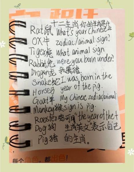生肖属相英文介绍（生肖属相英文翻译教程）