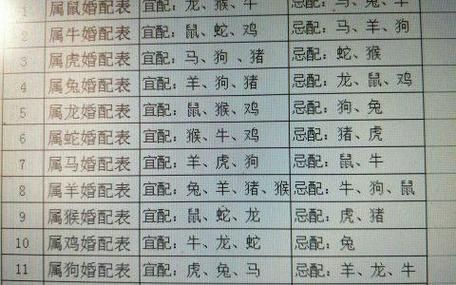 97年属什么生肖属相