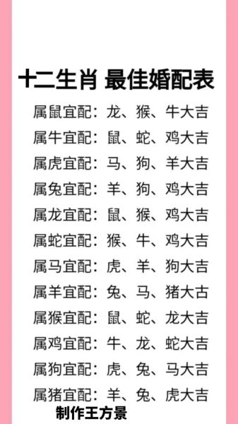生肖与属相最佳搭配（生肖鼠与什么属相最配婚姻最稳）