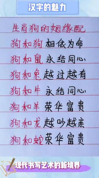 狗生肖合什么属相（🐶狗生肖和什么属相最配）