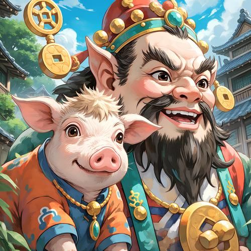 生肖属相猪图片大全（属猪人2024高清好运头像精选集）