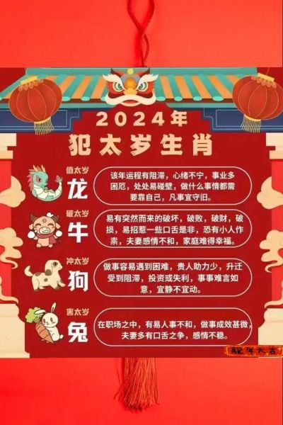 龙年属相犯太岁的生肖(龙年哪些属相犯太岁?一看就懂💡)
