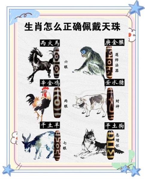 生肖属相天珠（十二生肖天珠属相怎么选）