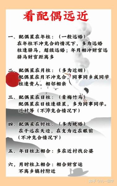 八字看配偶和生肖属相(八字看配偶属相准不准?)