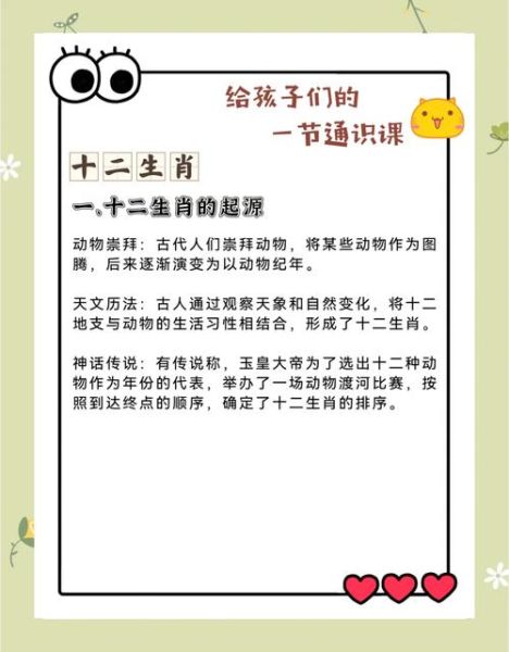 十二生肖属相的来源（十二生肖属相源于古代天干地支）