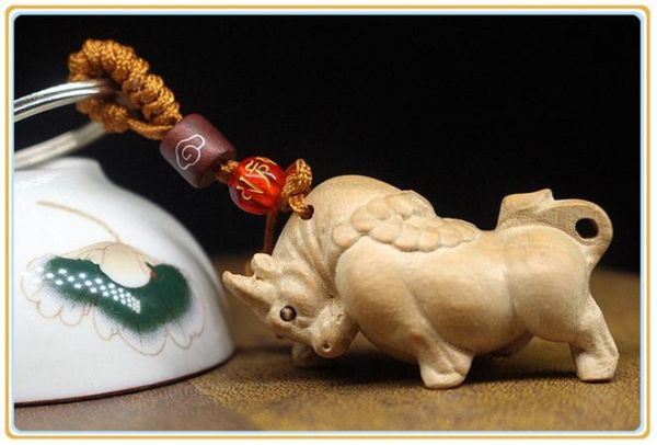 十二生肖属相牛桃木（桃木牛挂件风水讲究😉）