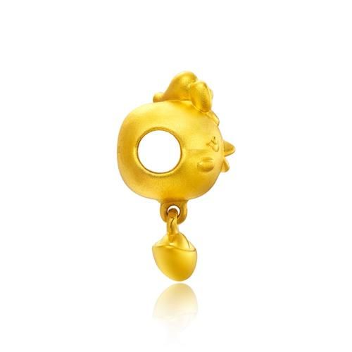 属相鸡吊坠 生肖 足金（属鸡黄金吊坠怎么选款式最保值）