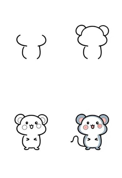 儿童生肖属相画像（儿童生肖属相简笔画教程）