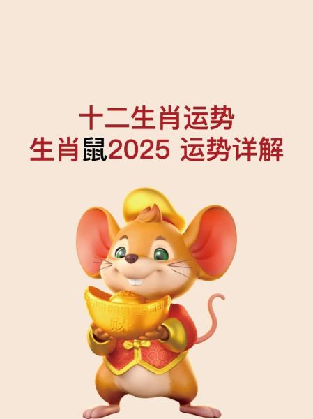 新年生肖属相运势（2025属鼠运势每月详解🐭）