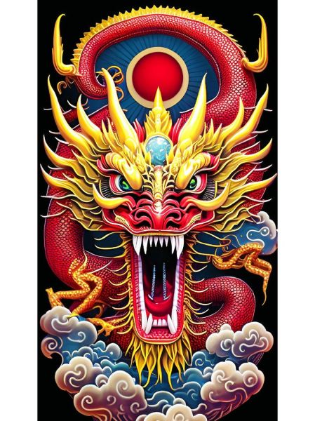 十二生肖属相龙头像（十二生肖龙头像高清下载教程🐉）