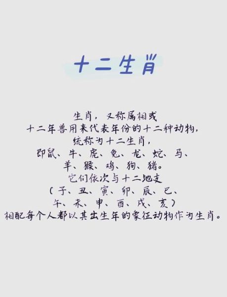外国属相由来是什么生肖