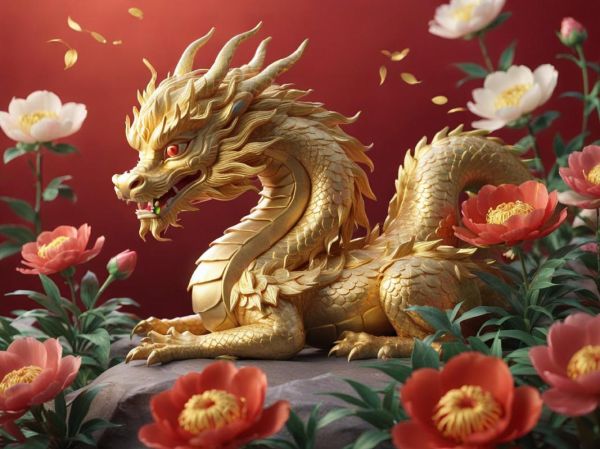 属相金龙生肖照片（金龙生肖高清照片大全）