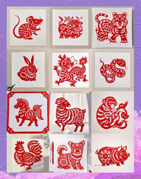 十二生肖属相图案立体版（立体版十二生肖属相图案怎么做？）