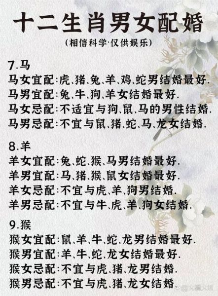 生肖属相最易结婚（生肖属相结婚运势排行榜）