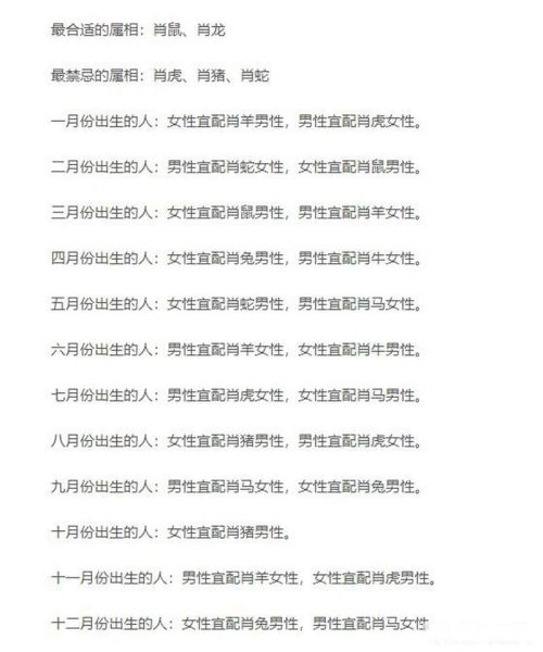 属相婚姻生肖配对查询表（属猴婚配什么生肖最好婚姻配对表）