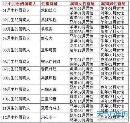 属狗女孩婚配生肖属相（属狗女孩和什么属相最配婚）