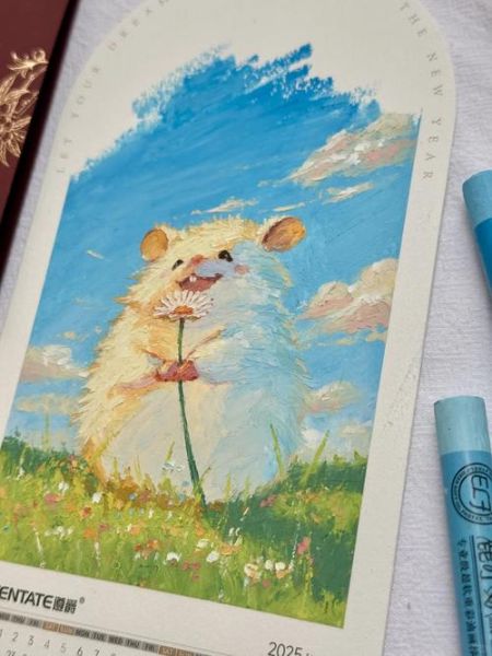 生肖属相油画图片（生肖属相油画图片新手临摹指南）