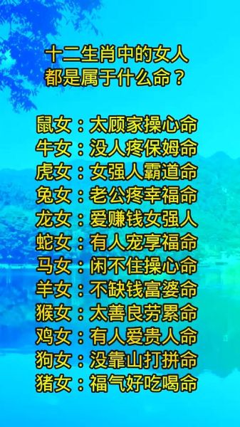 女法师是什么生肖属相