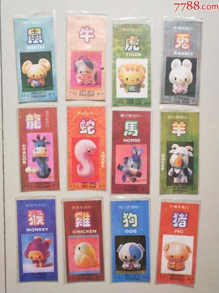 CF十二生肖属相（CF十二生肖属相卡片是什么）