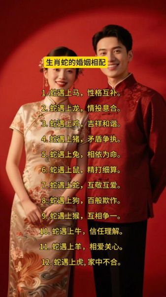 生肖属蛇的情人属相（属蛇最佳配偶属相指南）