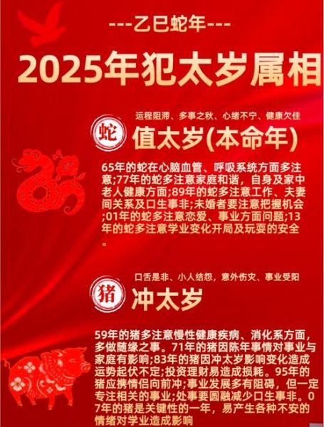 2025太岁生肖属相（2025年犯太岁的五大生肖及化解🔮）